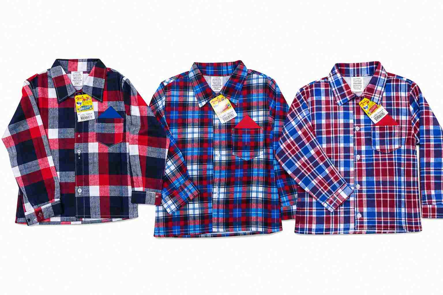 CAMISA JUNINA XADREZ BEBE REF 420